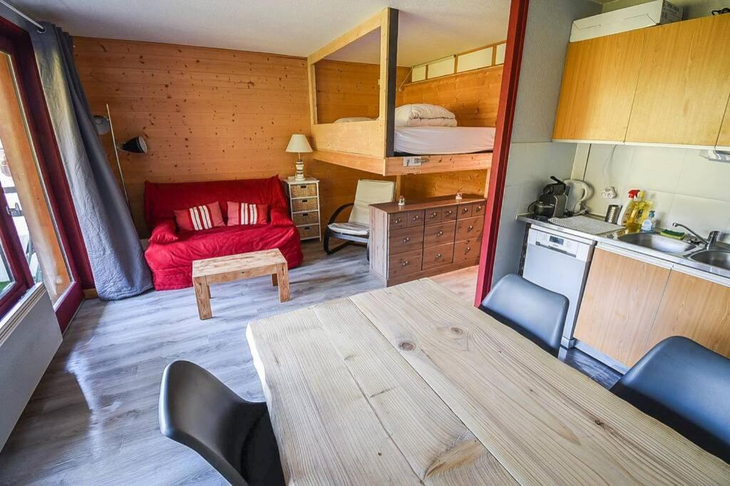 Saint-Jean-dʼAulps Le Relai S31 - Grand Et Lumineux Studio Avec Coin Montagne 4-6 Pers, Tout Equipe, Avec Wifi, A 30M Des Pistes Avec Un Grand Balcon, Draps Non Compris מראה חיצוני תמונה