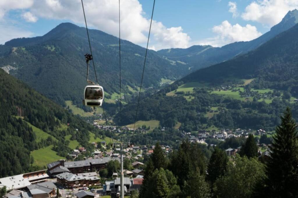 Saint-Jean-dʼAulps Le Relai S31 - Grand Et Lumineux Studio Avec Coin Montagne 4-6 Pers, Tout Equipe, Avec Wifi, A 30M Des Pistes Avec Un Grand Balcon, Draps Non Compris מראה חיצוני תמונה