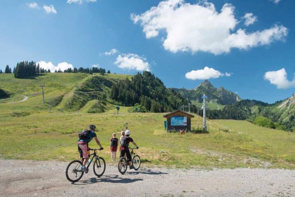 Saint-Jean-dʼAulps Le Relai S31 - Grand Et Lumineux Studio Avec Coin Montagne 4-6 Pers, Tout Equipe, Avec Wifi, A 30M Des Pistes Avec Un Grand Balcon, Draps Non Compris מראה חיצוני תמונה