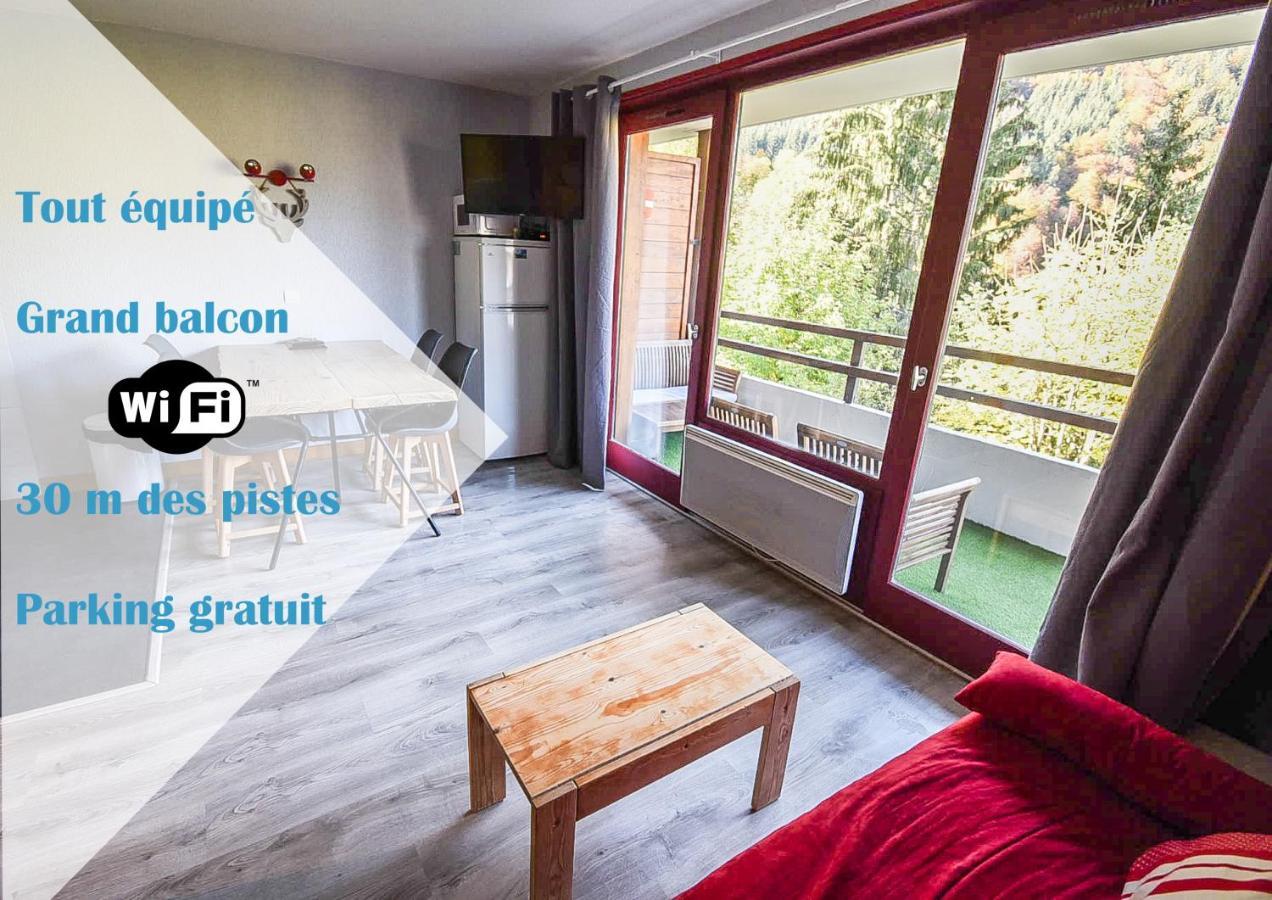 Saint-Jean-dʼAulps Le Relai S31 - Grand Et Lumineux Studio Avec Coin Montagne 4-6 Pers, Tout Equipe, Avec Wifi, A 30M Des Pistes Avec Un Grand Balcon, Draps Non Compris מראה חיצוני תמונה